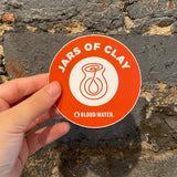 B:W X Jars of Clay Sticker