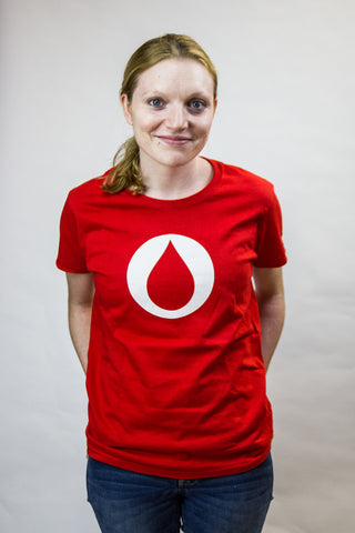 Women's Red Drop T-shirt